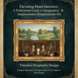 Elevating Hotel Interiors: A Professional Guide to Integrating Renaissance & Impressionist Art for Timeless Hospitality Design
