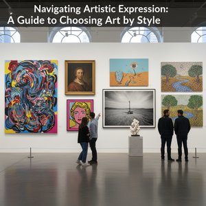 Navegando pela Expressão Artística: Um Guia para Escolher Arte por Estilo