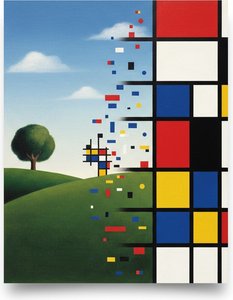 Piet Mondrian: Deconstructing Reality – A Study of Neo-Plasticism & Universal Harmony