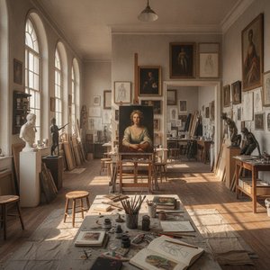The Soul of the Atelier: A Visual Journey Through Inspiring Artist Studio Masterpieces