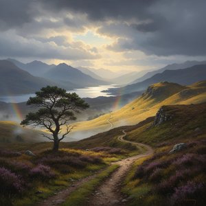 Louis Bosworth Hurt: Capturing Atmospheric Light in the Scottish Highlands
