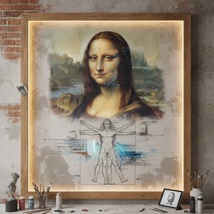 Da Vinci Recharged: The Definitive Trend Forecast for Reimagining Renaissance Icons on Modern Walls