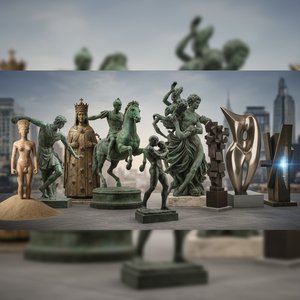 Bronze Age to Modern Masters: 10 Sculptures That Redefined Art | WahooArt