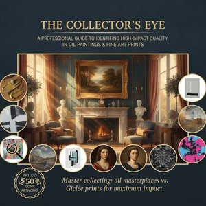 The Collector's Eye: A Professional Guide to Identifying High-Impact Quality in Oil Paintings & Fine Art Prints