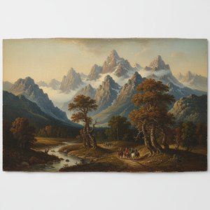Majestic Peaks on Canvas: A Historical & Artistic Exploration of Mountains in Fine Art