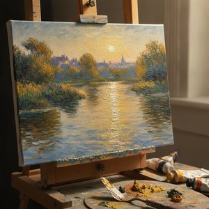 The Soul of Impressionism: Why Oil on Canvas Captures Eternal Light and Timeless Emotion