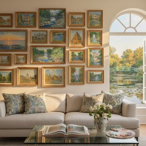 Claude Monet: Las 25 Obras Maestras del Impresionismo para Decorar tu Hogar con Arte