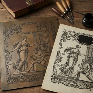 The Art of Engraving: Mastering Precision and Detail in the Intaglio Tradition