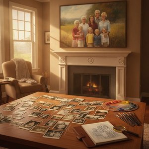 From Scattered Memories to Timeless Legacy: The Art of Creating Your Custom Family Masterpiece with Mus3ums