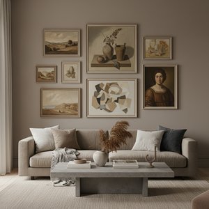Taupe Tones & Timeless Masterpieces: 10 Paintings to Inspire Your Decor