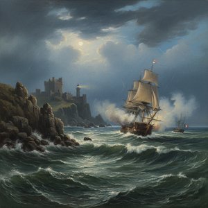 John Wilson Carmichael: Evoking Scottish Identity Through Dramatic Marine Painting