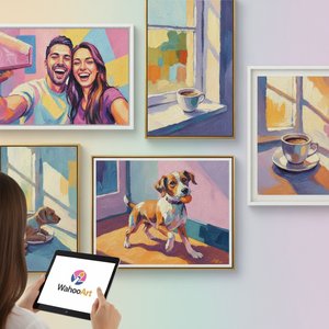 The New Avant-Garde: Transform Your Personal Moments into Bold Pop Art Oil Masterpieces with Mus3ums