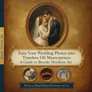 Turn Your Wedding Photos into Timeless Oil Masterpieces: A Guide to Bespoke Heirloom Art