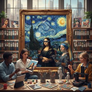 Udenfor Reproduktionen: Fan Kunst, Fortolkning og Kunstnerisk Engagement med 's Tilpasningsmuligheder