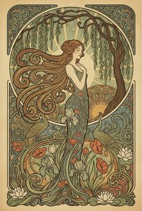 The Flowing Line & Flourishing Form: Exploring Art Nouveau's Aesthetic Legacy