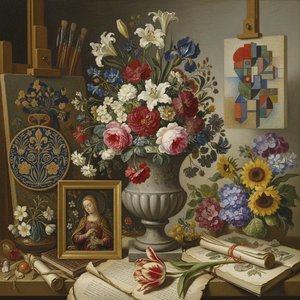 Blossoming Symbolism: A Historical Journey Through Flowers in Western Painting