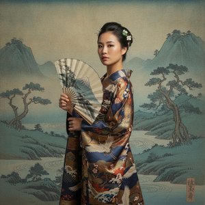 Timeless Heritage: Transform Your Portraits into Asian Masterpieces with AI-Driven Artistry and Hand-Painted Excellence