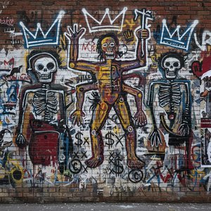 Jean-Michel Basquiat: Deconstructing Identity & Power Through Neo-Expressionist Graffiti