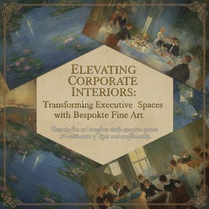 Elevate Your Office: Transforming Corporate Interiors with Custom Fine Art