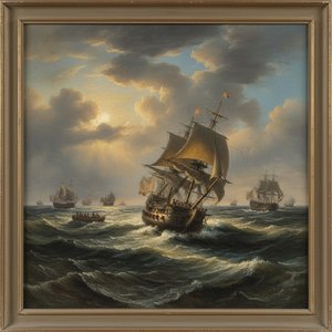 Ludolf Backhuysen I: Master of Dutch Marine Painting & Atmospheric Realism