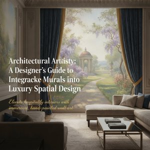 Architectural Artistry: A Designer's Guide to Integrating Bespoke Murals into Luxury Spatial Design