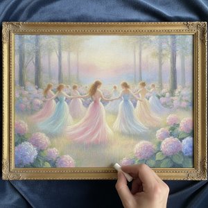 Soft Light & Velvet Touch: The Ethereal Magic of Pastel Artistry in Impressionist Masterpieces