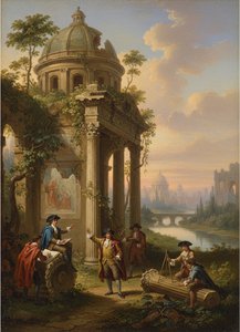 Hubert Robert: Pittura di Rovine e Memoria Preservata – Uno Studio sull'Antiquarianismo Romantico e l'Innovazione Artistica