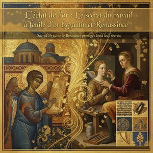 Gilded Glory: The High-Impact Art of Gold Leaf and Byzantine Masterpieces