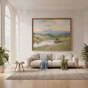 Serene Masterpieces: How Fine Art Landscapes Create a Sanctuary for Relaxation and Emotional Well-being