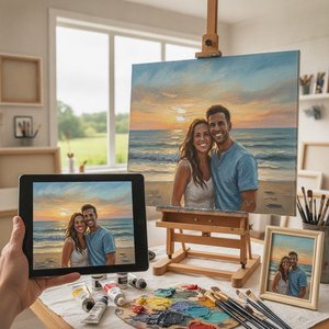Mus3ums.com F.A.Q.: Turn Photos into Masterpieces with Our Custom Oil Painting Service