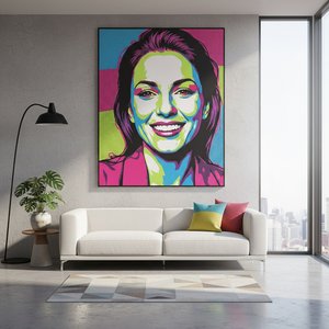 Prenova sten: Sodobna pop-art umetnost iz vaših fotografij – preobrazba osebnih spominov v živahne oljne slike