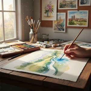 Ephemeral Visions: Exploring the Artistic Legacy & Contemporary Practice of Watercolor Painting