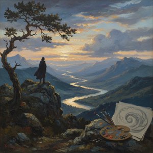 The Evocative Brushstroke: Exploring Emotion, Individuality & the Sublime in Romanticism's Artistic Landscape