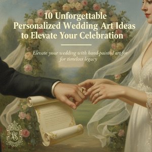Beyond the Portrait: 10 Unique Wedding Art Ideas to Create Lasting Memories