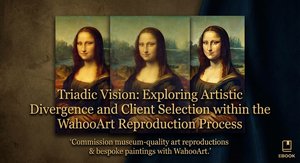 Triadic Vision: Exploring Artistic Divergence and Client Selection within the WahooArt Reproduction Process