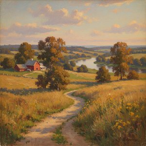 Mathias Joseph Alten: Capturing Midwestern Life Through American Impressionism