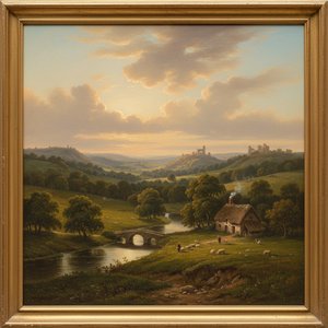 George Barret the Elder: Pioneering British Pastoral Painting & Landscape's Rise