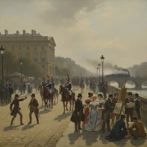Émile Jean Horace Vernet: Romantic Realism & Depicting 19th-Century Life
