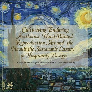 Cultivando Estéticas Duradouras: Arte em Reprodução Manual e o Luxo Sustentável na Hotelaria