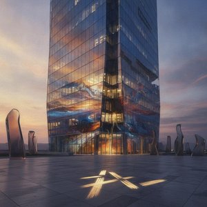 Corporate Identity neu definiert: Maßgeschneiderte Kunst für beeindruckende Office-Designs und immersive Markenwelten