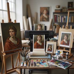 Kunstnerisk Reproduktion: En Guide til Olie, Lærred og Papir Reproduktionsmedier