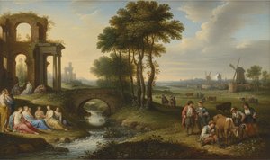 Cornelis van Poelenburch: Bridging Mannerism & the Dutch Baroque Landscape