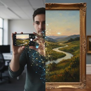 Mus3ums.com F.A.Q.: Come l'Intelligenza Artificiale Trasforma la Tua Fotografia in un Capolavoro Pittorico – Un'Analisi Approfondita