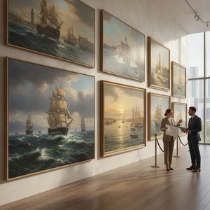 Nautical Oil Paintings: A Procurement Guide to Premium Maritime Art for Large-Scale Commercial & Hospitality Projects