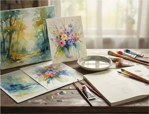 Ephemeral Visions: Exploring the Artistic Legacy & Nuances of Watercolor Painting