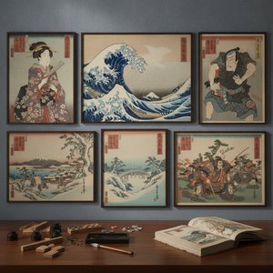 Ukiyo-e: The Art of the Floating World and the Legacy of Japanese Woodblock Masters