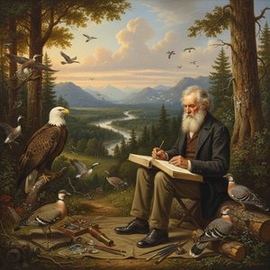 John James Audubon: A Life Immersed in Ornithological Art & the American Wilderness