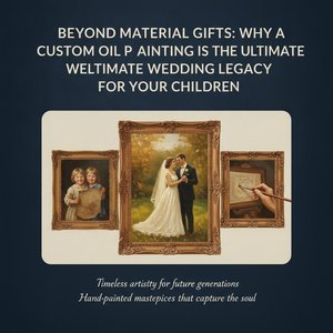 Beyond Material Gifts: Why a Custom Oil Painting is the Ultimate Wedding Legacy for Your Children