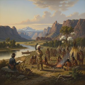 Karl Bodmer: Capturing Indigenous Life & Landscapes of the American West