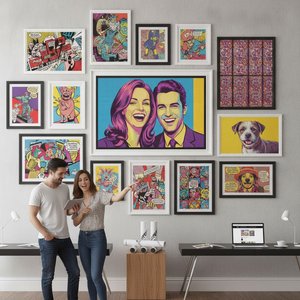 The Ultimate Buyer's Guide to Custom Art & Hand-Painted Masterpieces: Elevate Your Space with Bold, High-Impact Pop Art